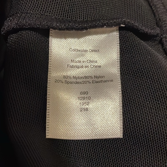 Women’s size 12 black Coldwater creek bikini bottom - Picture 5 of 9